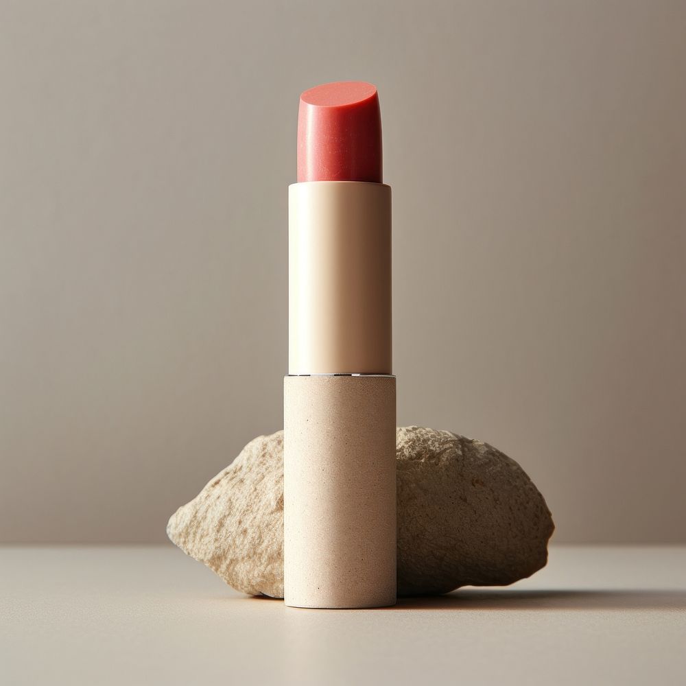 Lip balm lipstick cosmetics eraser. AI generated Image by rawpixel.