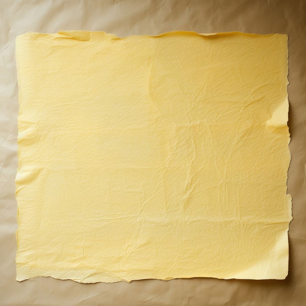 Backgrounds wrinkled yellow paper. AI generated Image by rawpixel.