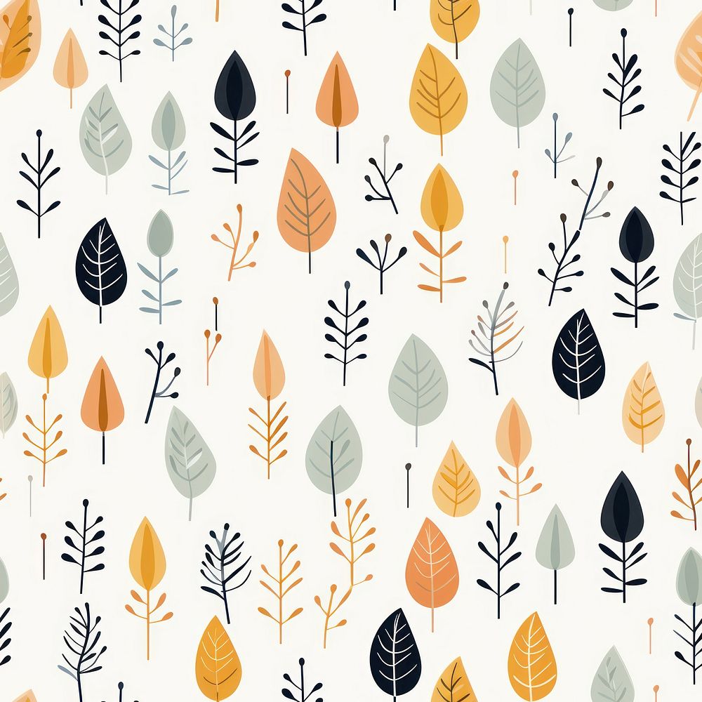 Leaf pattern backgrounds . AI generated Image by rawpixel.