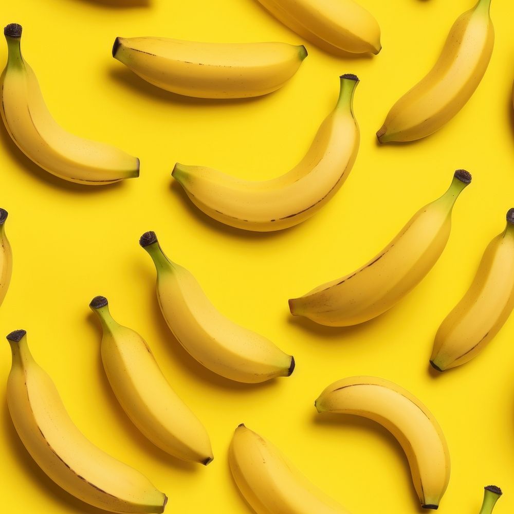 Banana backgrounds fruit plant. AI generated Image by rawpixel.