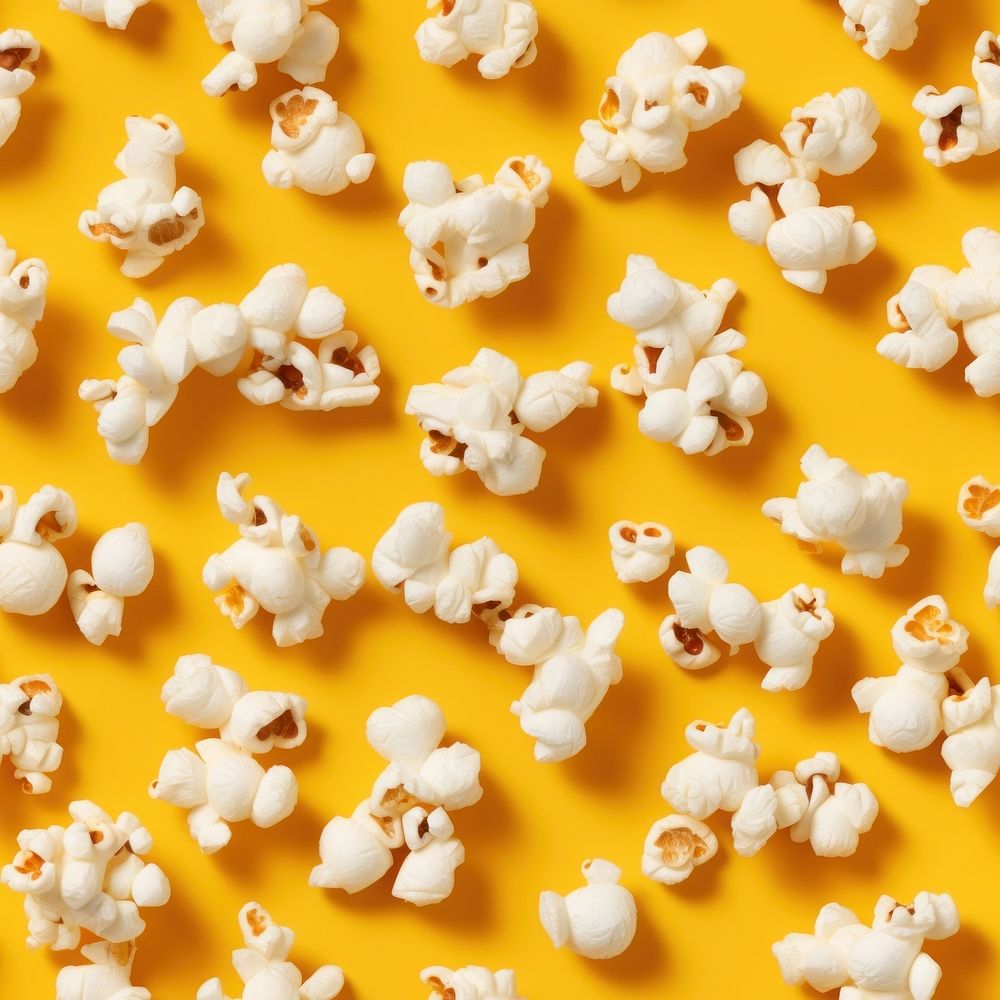 Popcorn backgrounds dessert snack. AI generated Image by rawpixel.