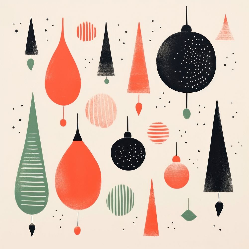 Christmas ornaments christmas backgrounds celebration. AI generated Image by rawpixel.