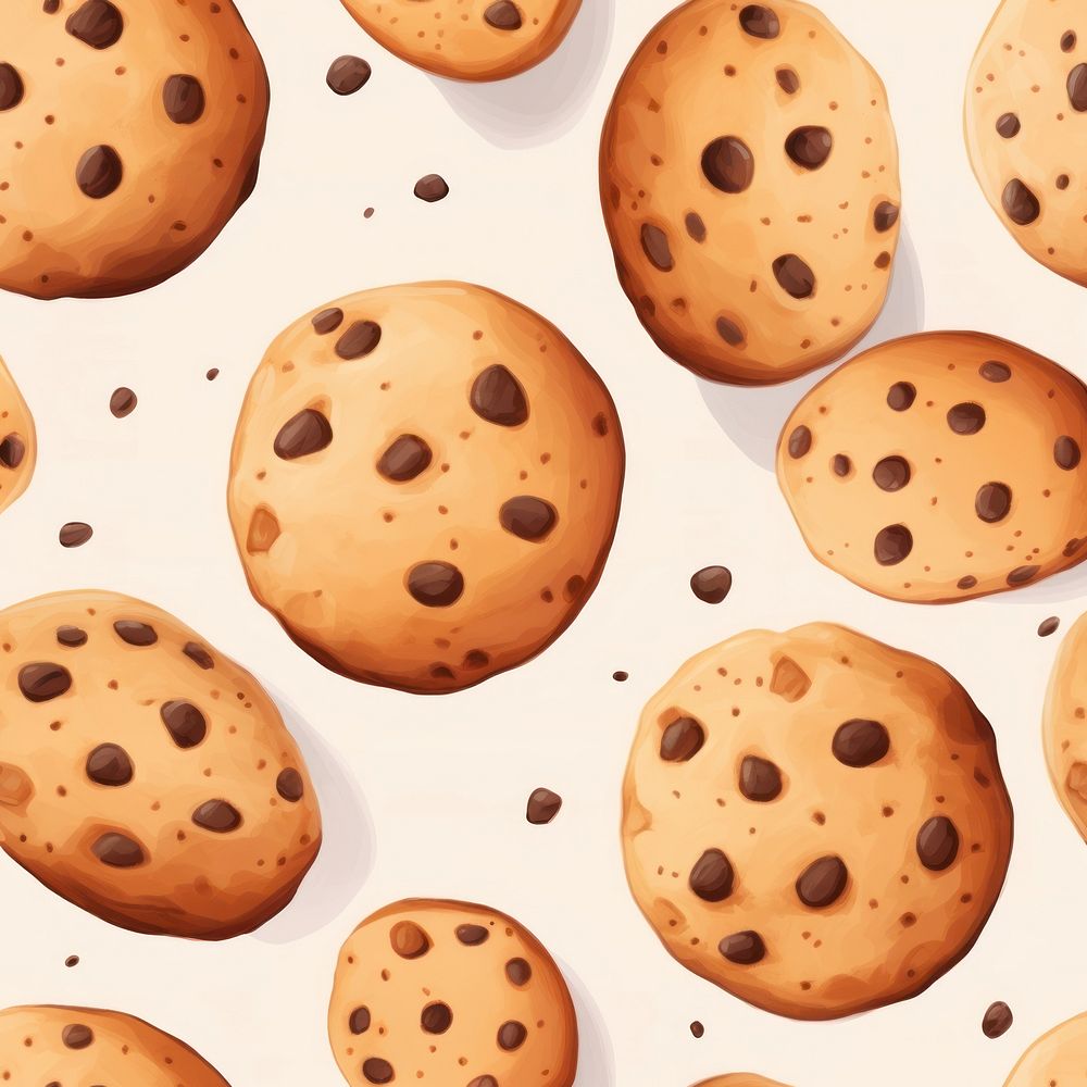 Cookie backgrounds dessert biscuit. AI generated Image by rawpixel.