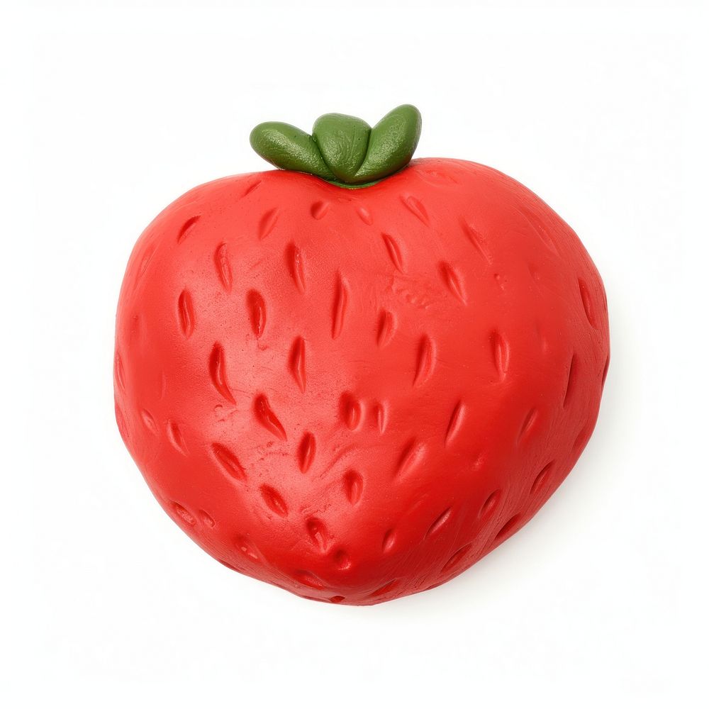Strawberry cake strawberry food fruit. AI generated Image by rawpixel.