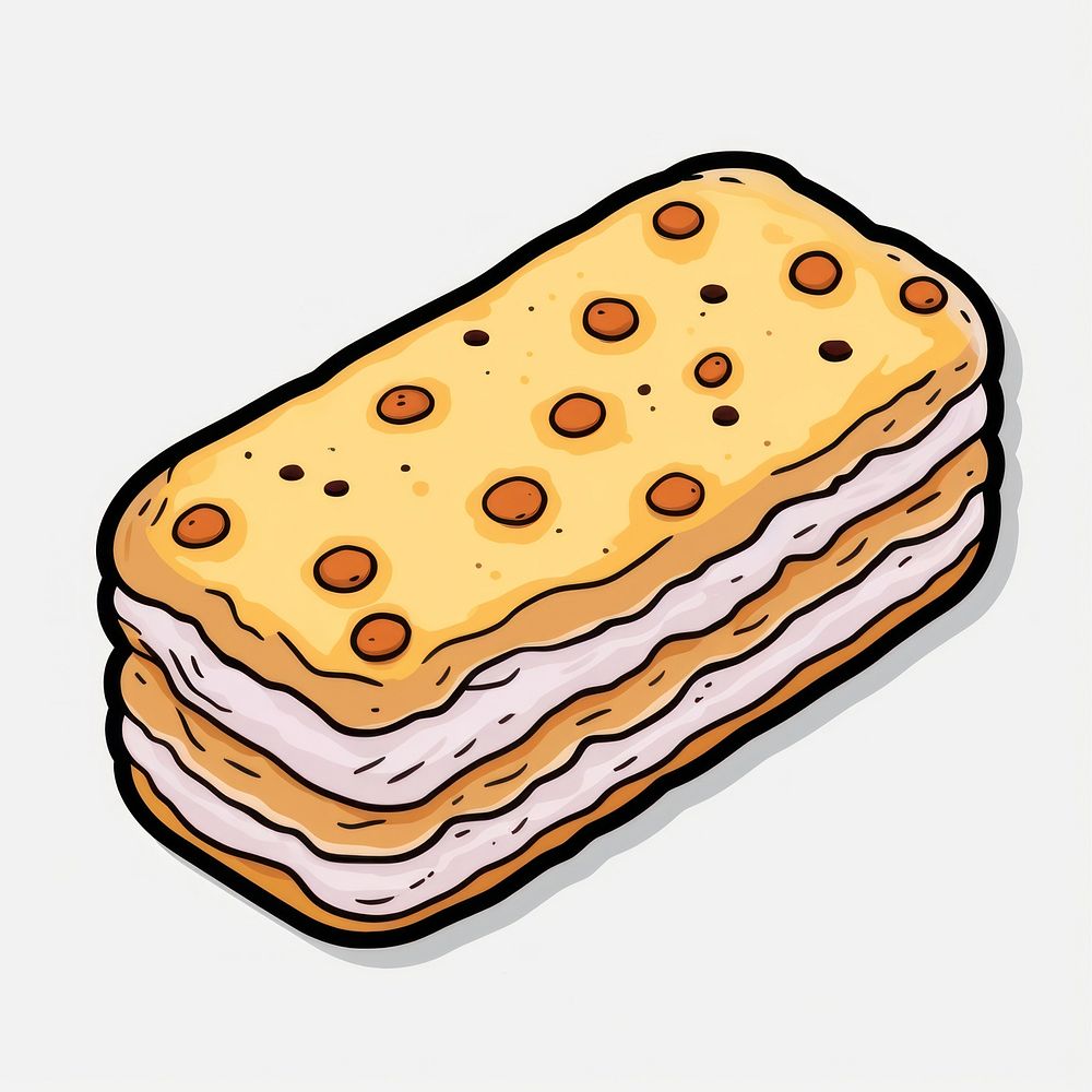 Biscuit dough dessert bread food. AI generated Image by rawpixel.