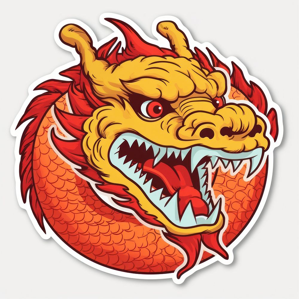 Chinese dradon dragon representation creativity. AI generated Image by rawpixel.