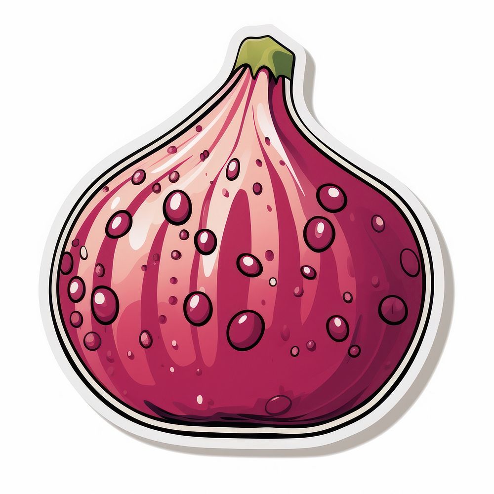 Half cut fig plant food pomegranate. AI generated Image by rawpixel.