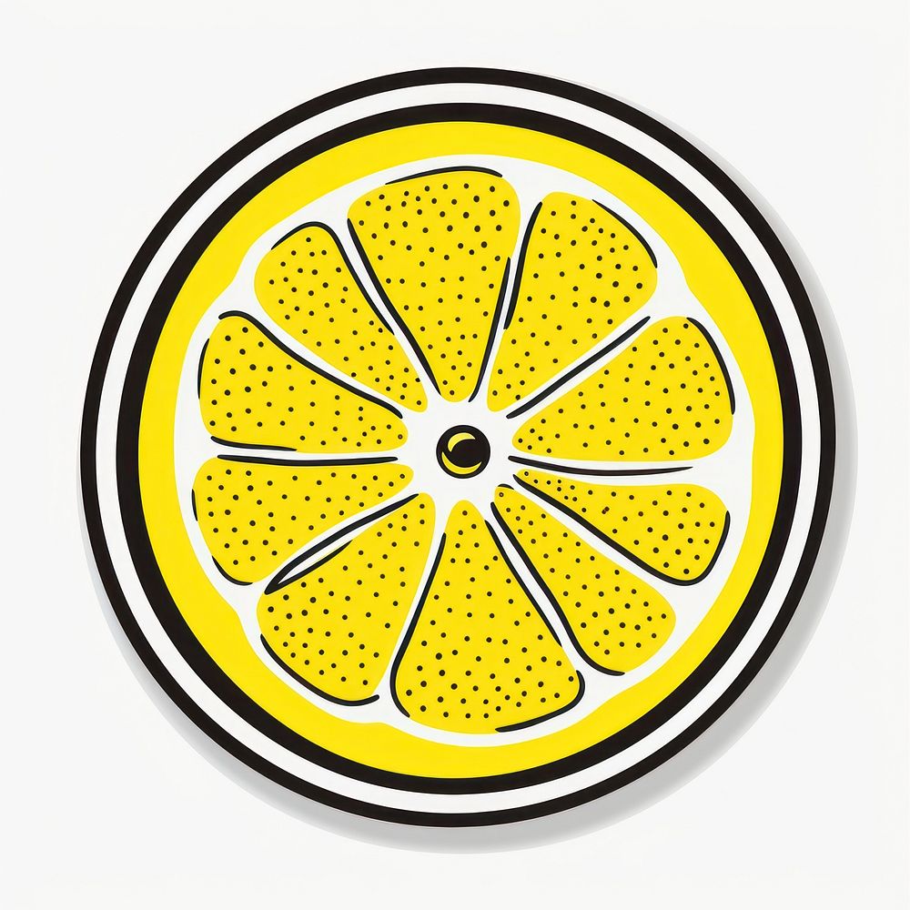 Lemon grapefruit wheel plant. AI generated Image by rawpixel.