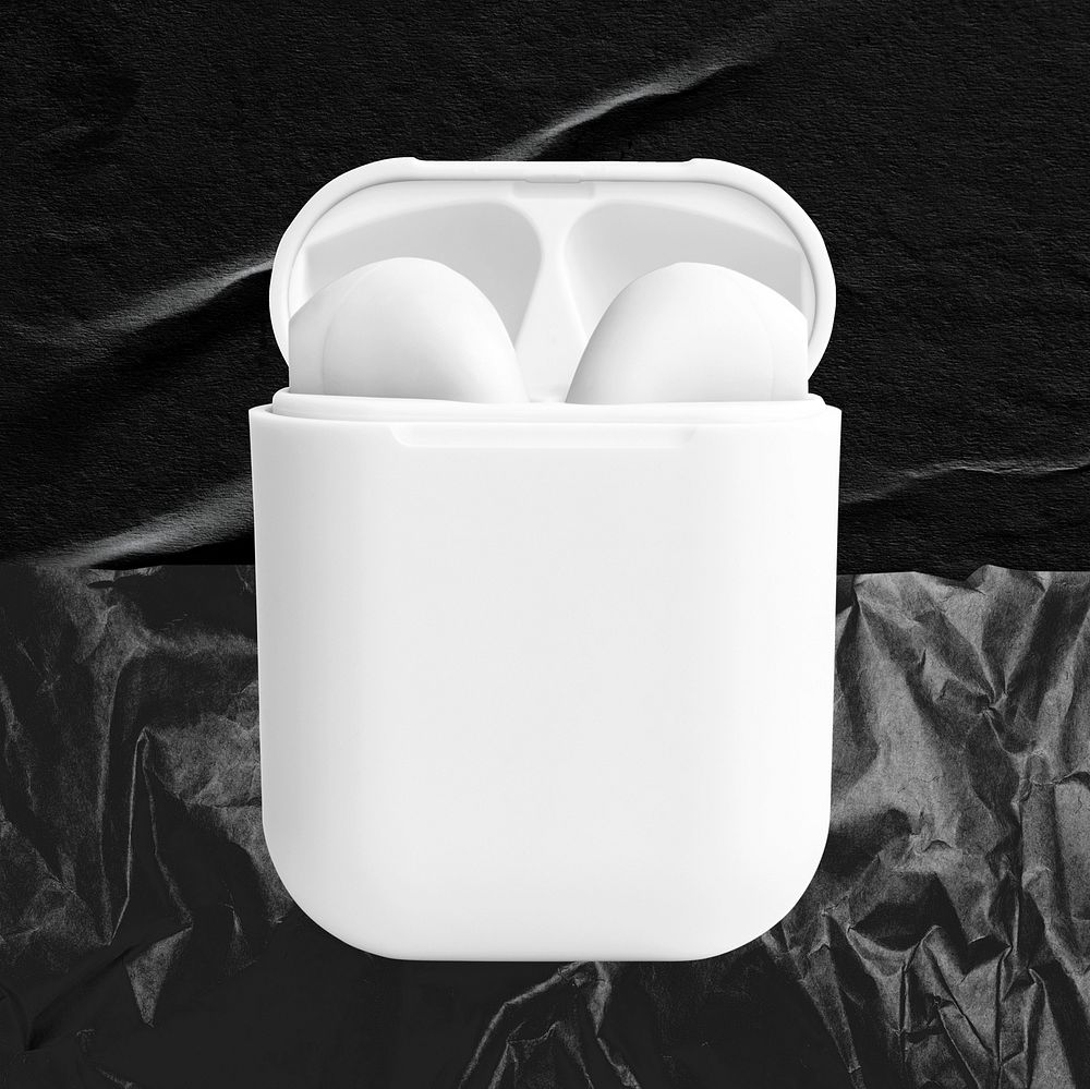 Wireless headphone case, product design Premium Photo rawpixel