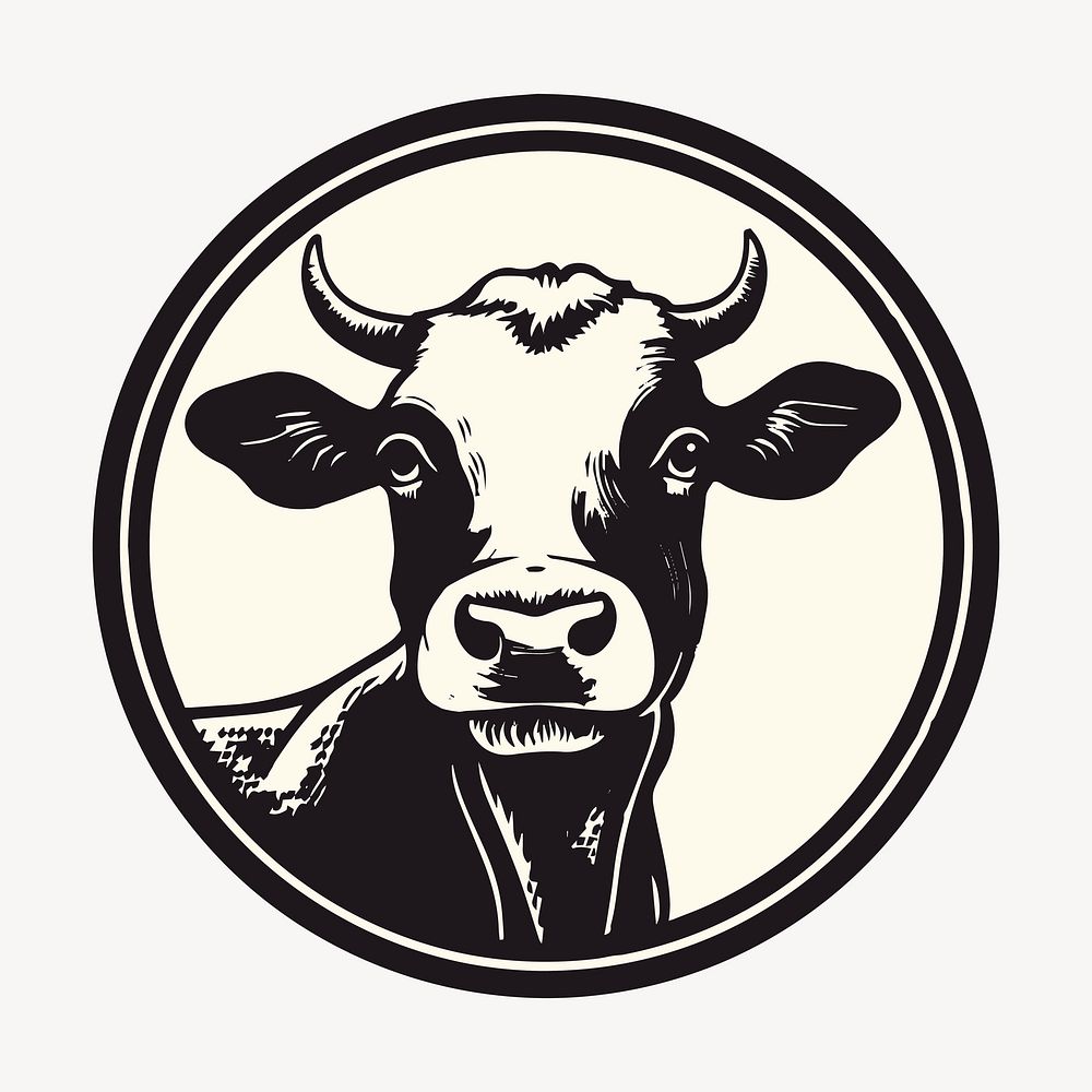 Cow livestock buffalo mammal. AI generated Image by rawpixel.