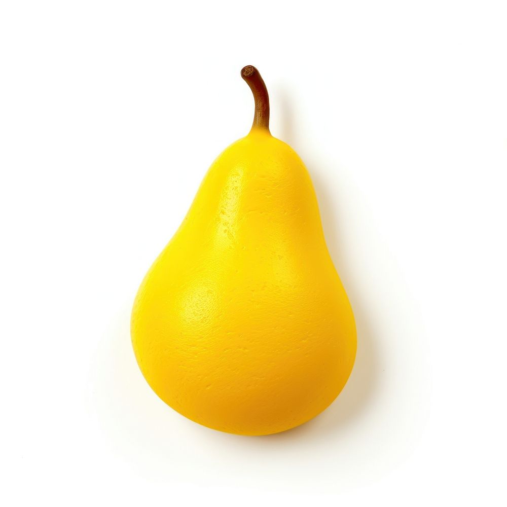 Yellow pear fruit plant food. AI generated Image by rawpixel.
