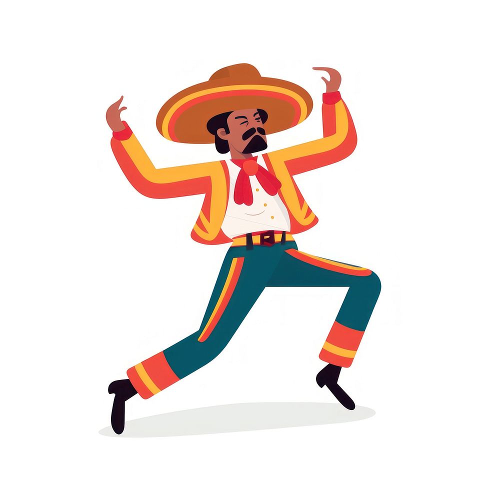 Man dancing sombrero performance. | Premium Photo Illustration - rawpixel