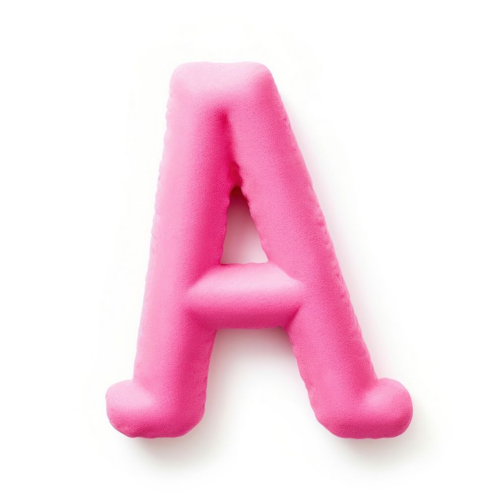 Lowercase a letters alphabet pink text. AI generated Image by rawpixel.