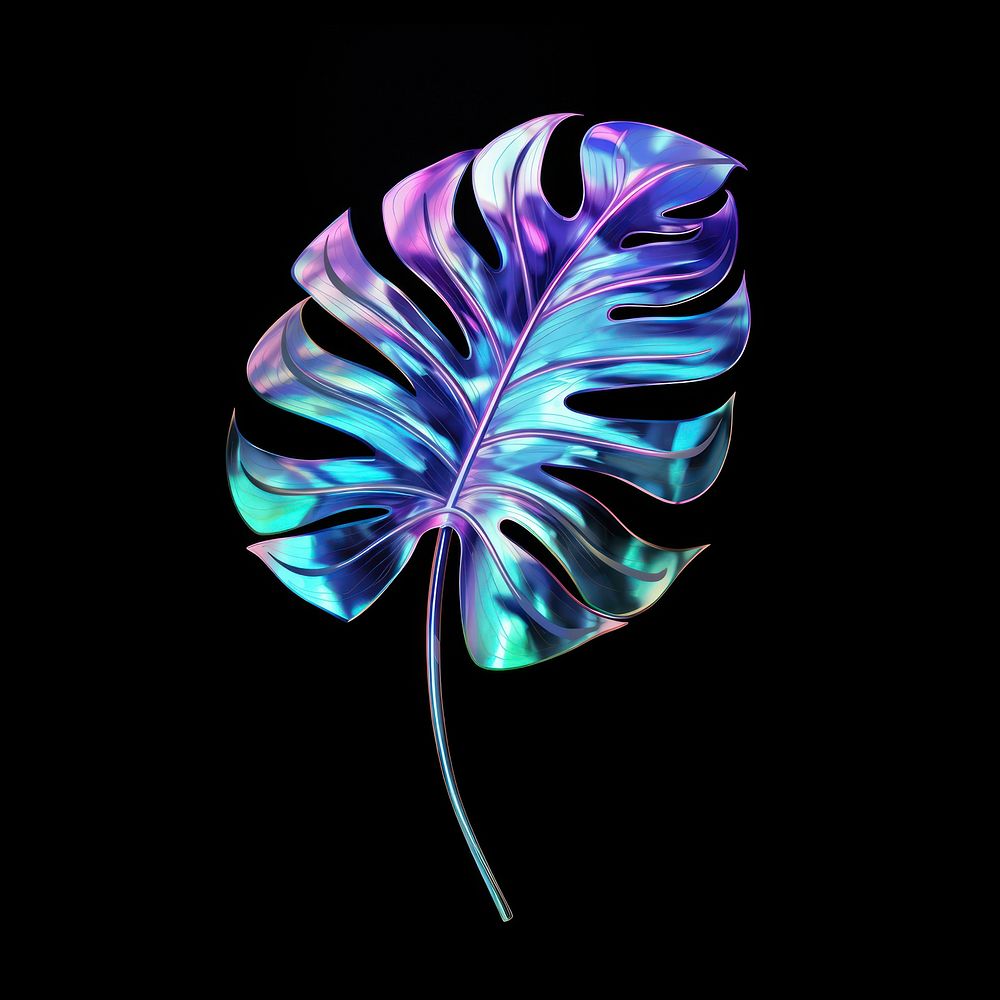 Monstera leaf petal plant accessory. AI generated Image by rawpixel.