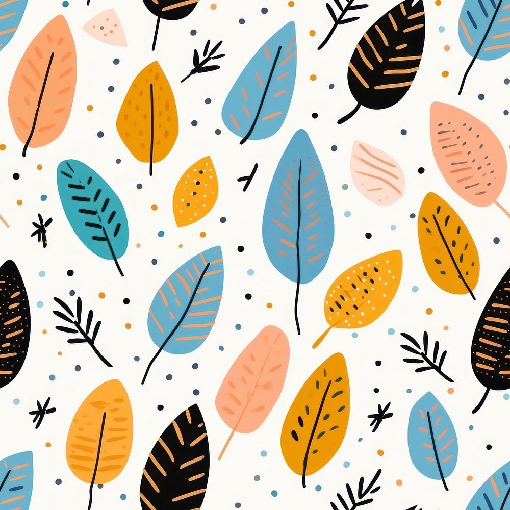 Pattern leaf outdoors nature. AI generated Image by rawpixel.