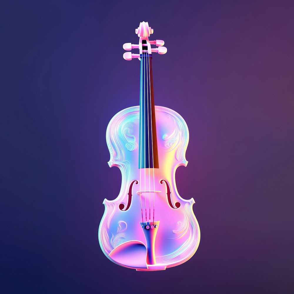 Pastel violin guitar cello performance. | Free Photo Illustration ...