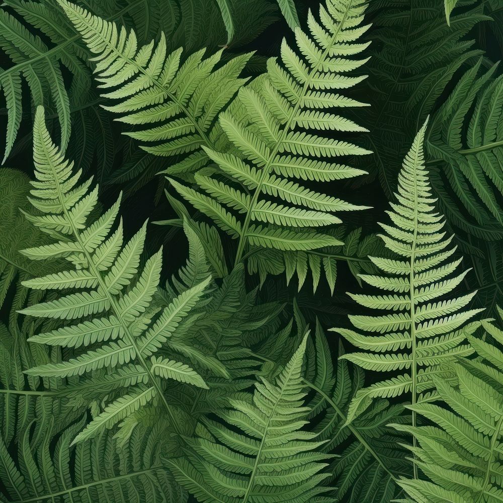 Fern pattern plant backgrounds. AI | Free Photo Illustration - rawpixel