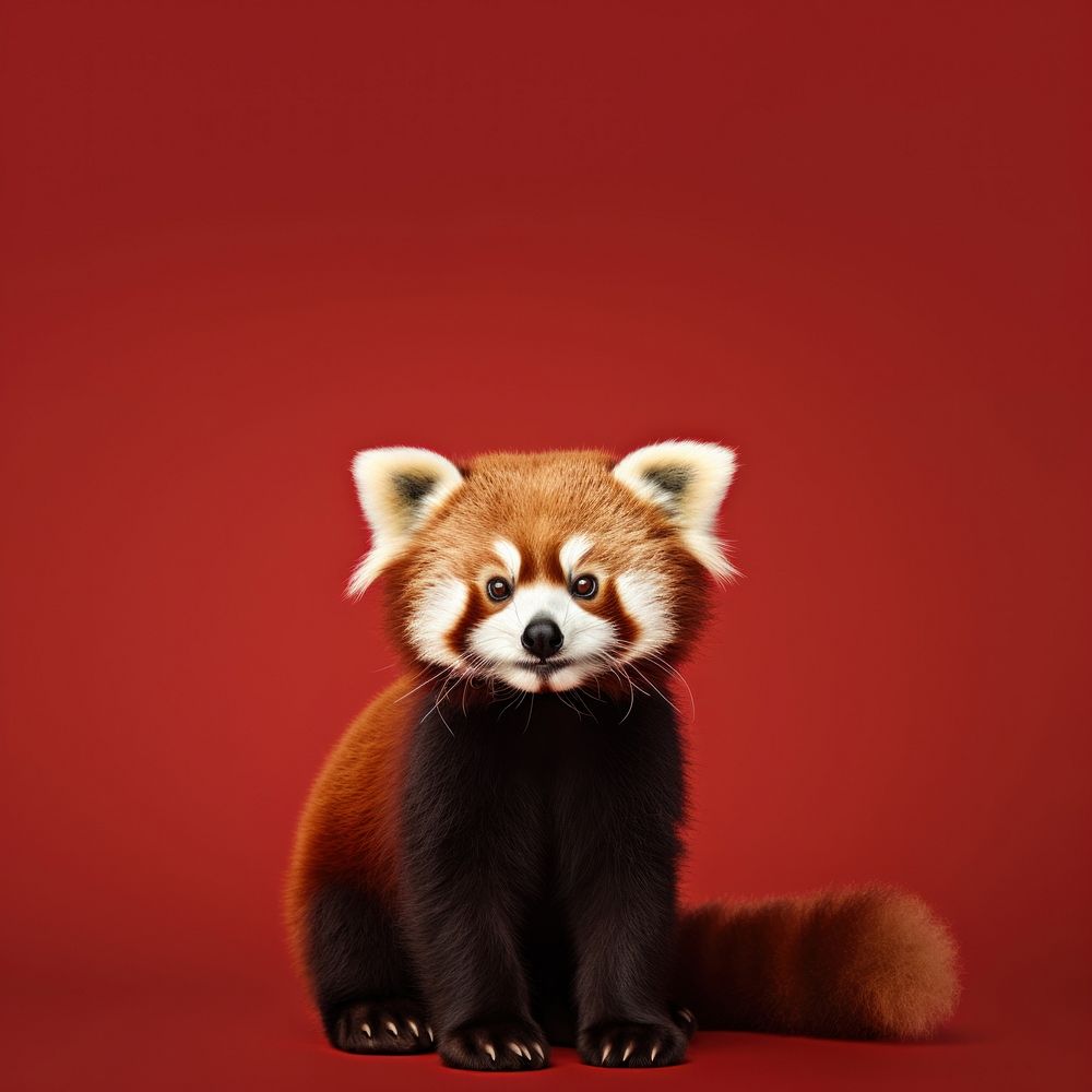 Red panda wildlife mammal animal. Premium Photo rawpixel