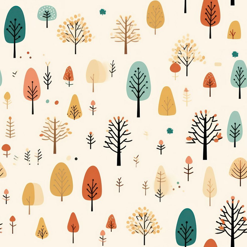 Tree pattern backgrounds wallpaper. AI | Premium Photo Illustration ...