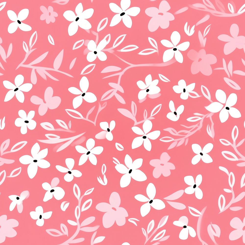 White flower pattern backgrounds abstract. 