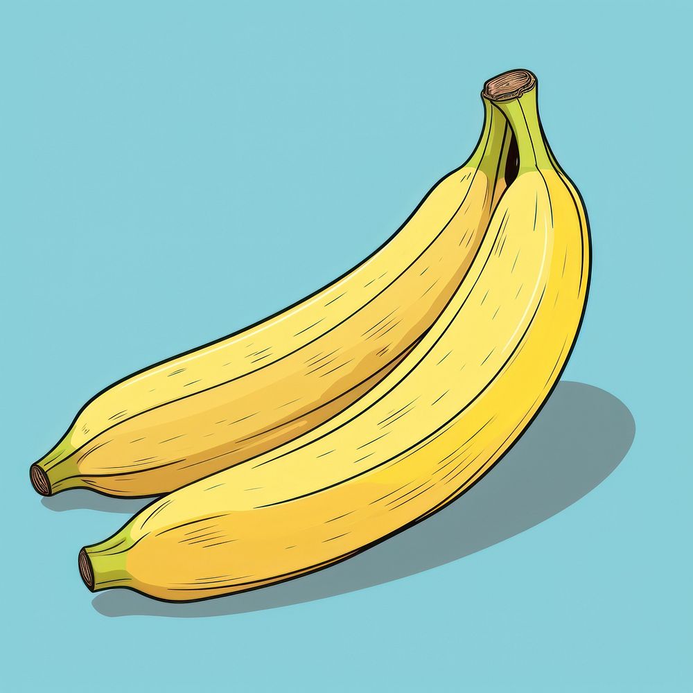 Banana plant food freshness. AI generated Image by rawpixel.