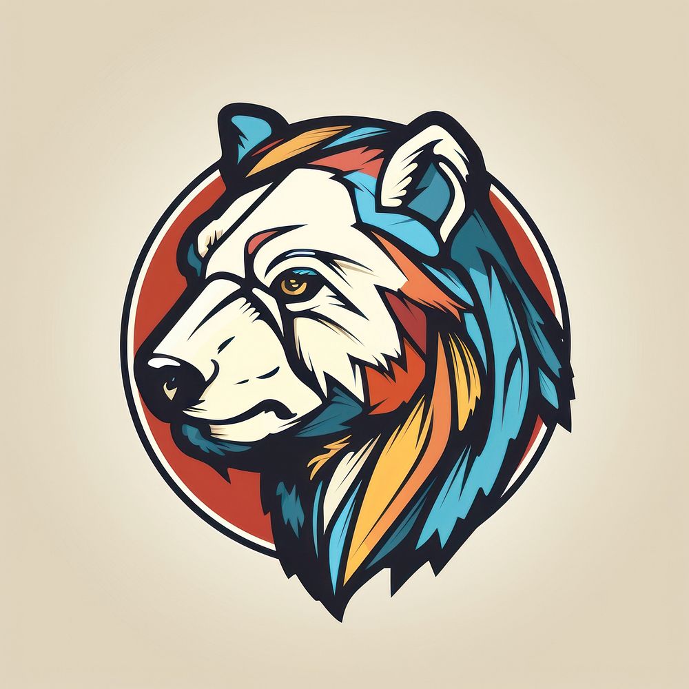 Bear logo art drawing. AI | Premium Photo Illustration - rawpixel