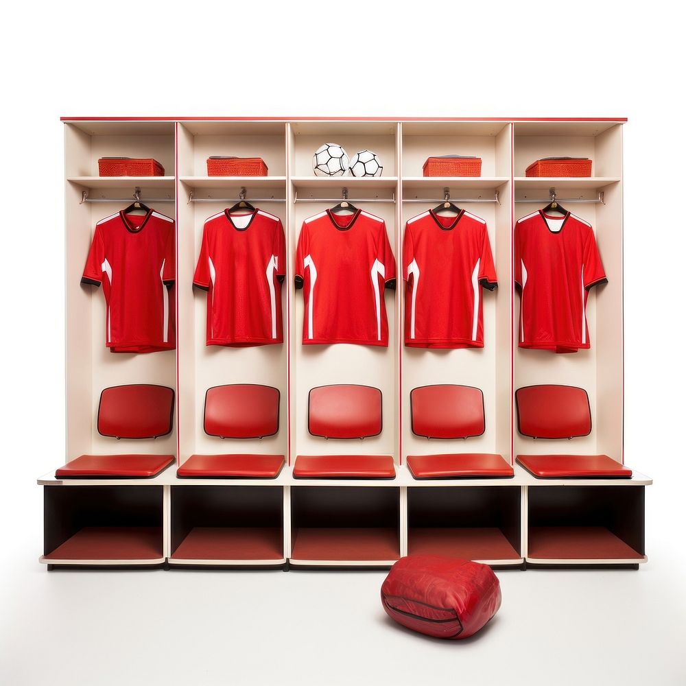 Room football player dressing room. AI generated Image by rawpixel.