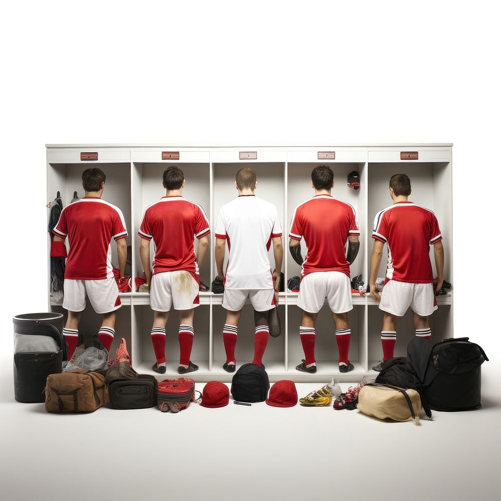 Football player adult room. AI generated Image by rawpixel.