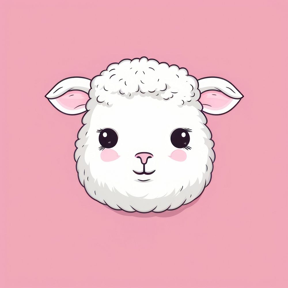 Sheep animal mammal representation. AI generated Image by rawpixel.