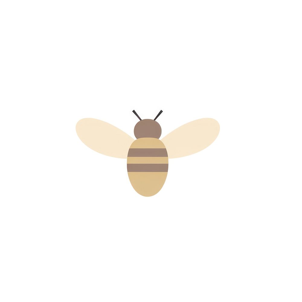 Honey bee cartoon animal insect. AI generated Image by rawpixel.