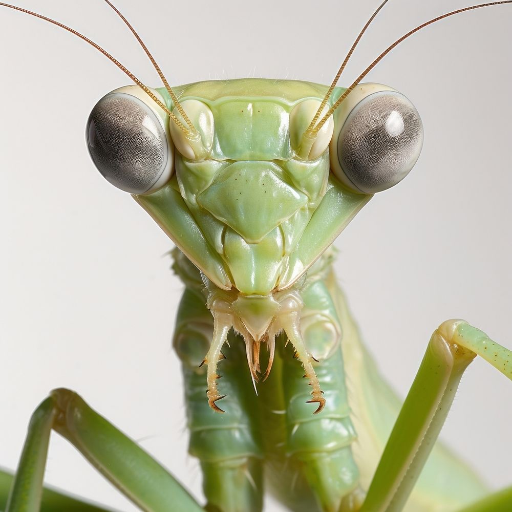 European Mantis mantis animal insect. AI generated Image by rawpixel.