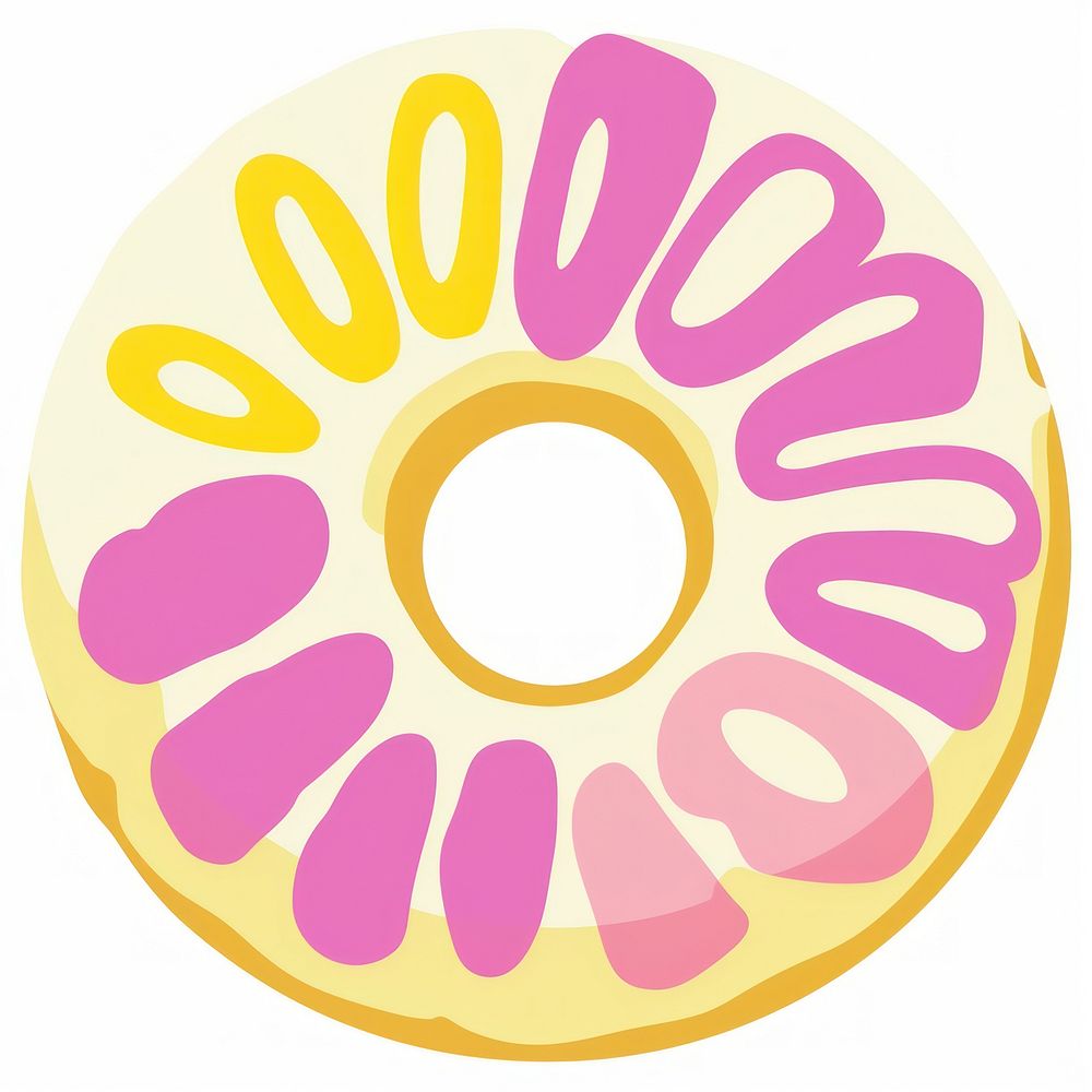 Donut shape food confectionery. AI generated Image by rawpixel.