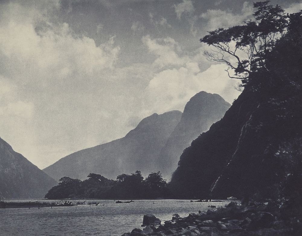 In Milford Sound (1920s) by Harry Moult.