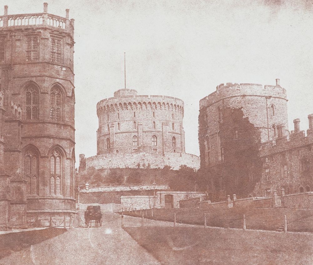 Windsor tower (1840s) by William Henry Fox Talbot and Associates.