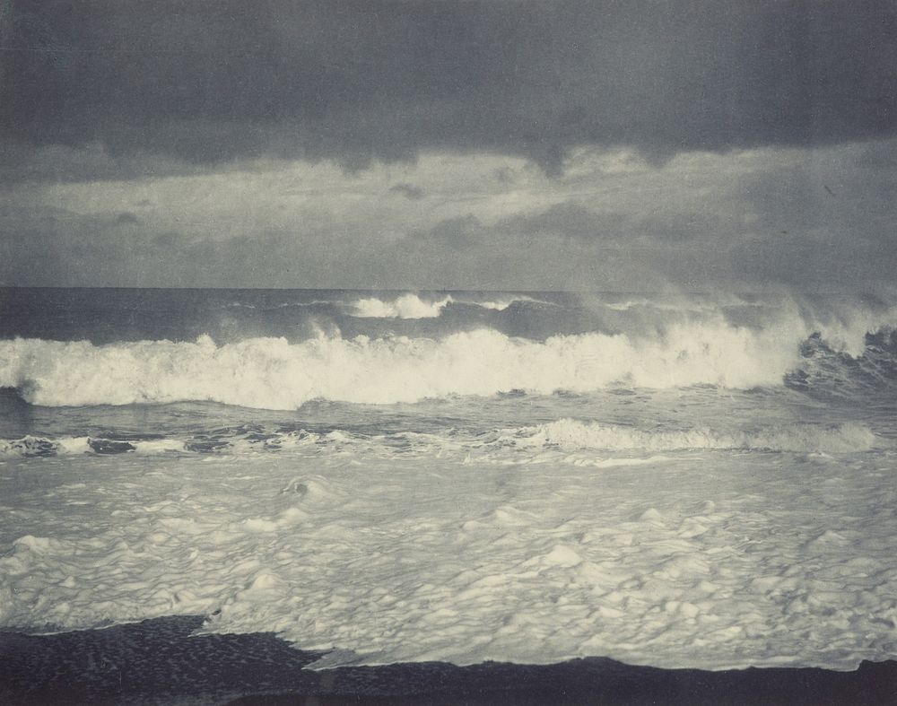 Seascape, Napier. From the album: Camera Pictures of New Zealand (1920s) by Harry Moult.