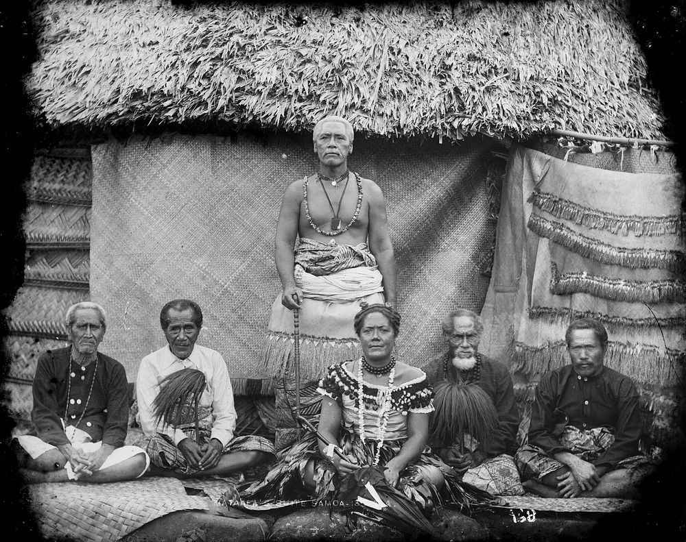 Mata'afa's suite Samoa (1890-1910) by Thomas Andrew.