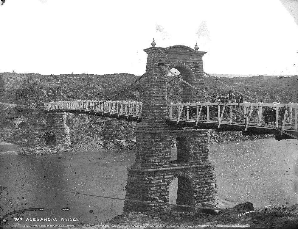 Alexandra Bridge (1880s) Burton Brothers. | Free Photo - rawpixel