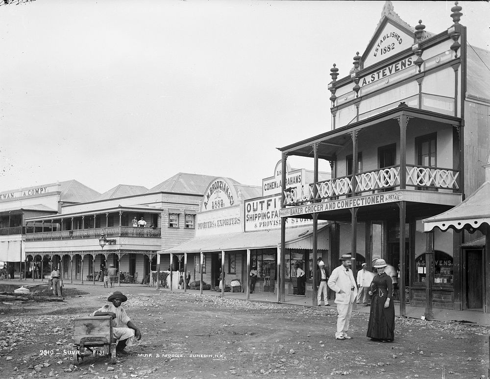 Suva, Fiji (1884) by Burton Brothers and Alfred Burton.