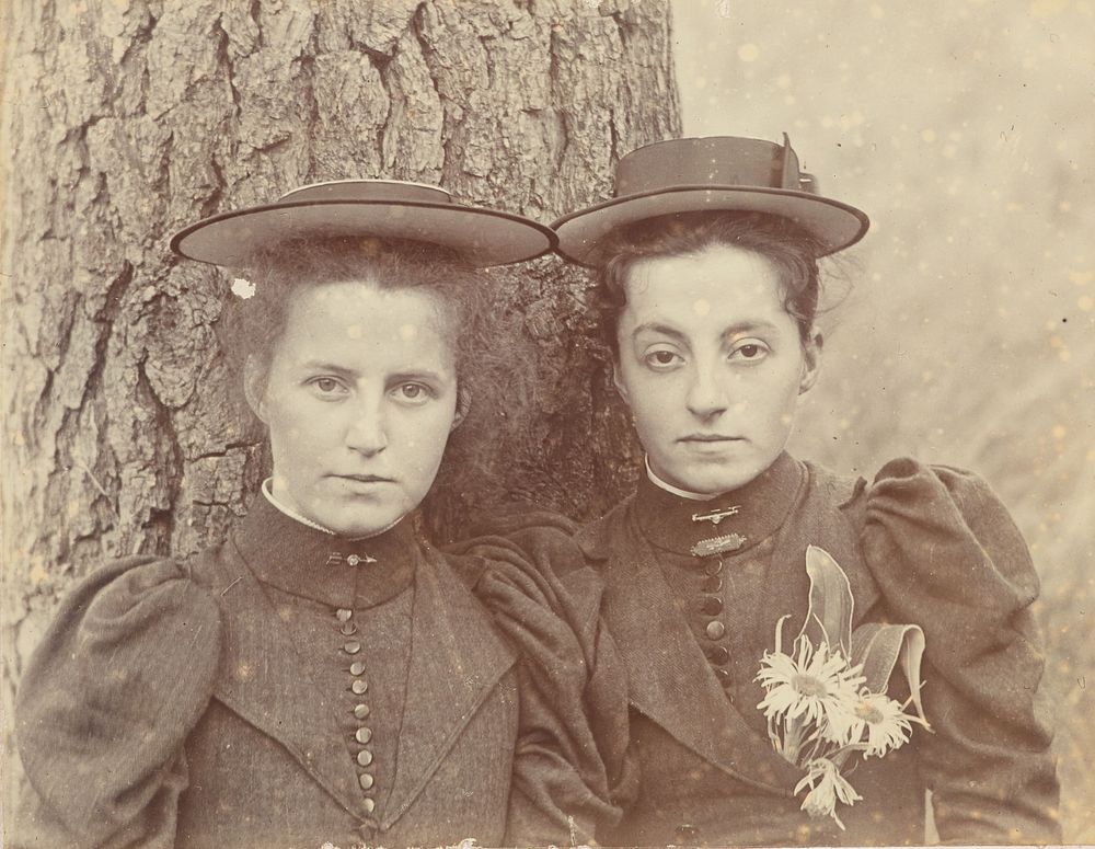 Two women (1880s).