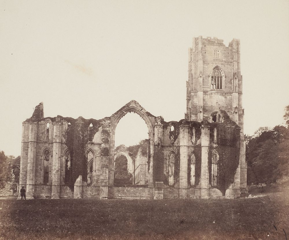 Fountains Abbey, The Chapels of the Nine Altars, Exterior. From the album: A photographic tour among the Abbeys of…