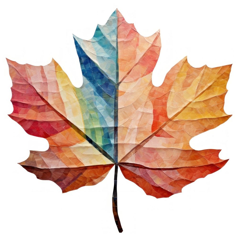 Maple leaf plant shape tree. AI generated Image by rawpixel.