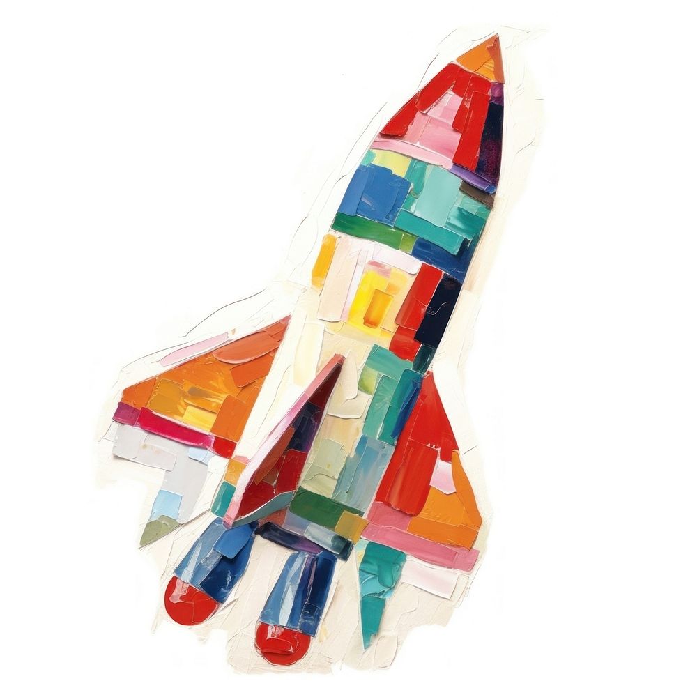 Rocket aircraft vehicle art. AI generated Image by rawpixel.