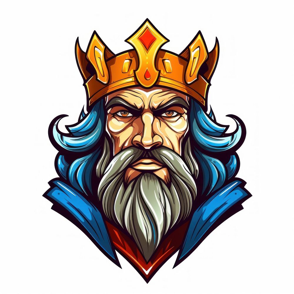 The king crown logo accessories. AI generated Image by rawpixel.