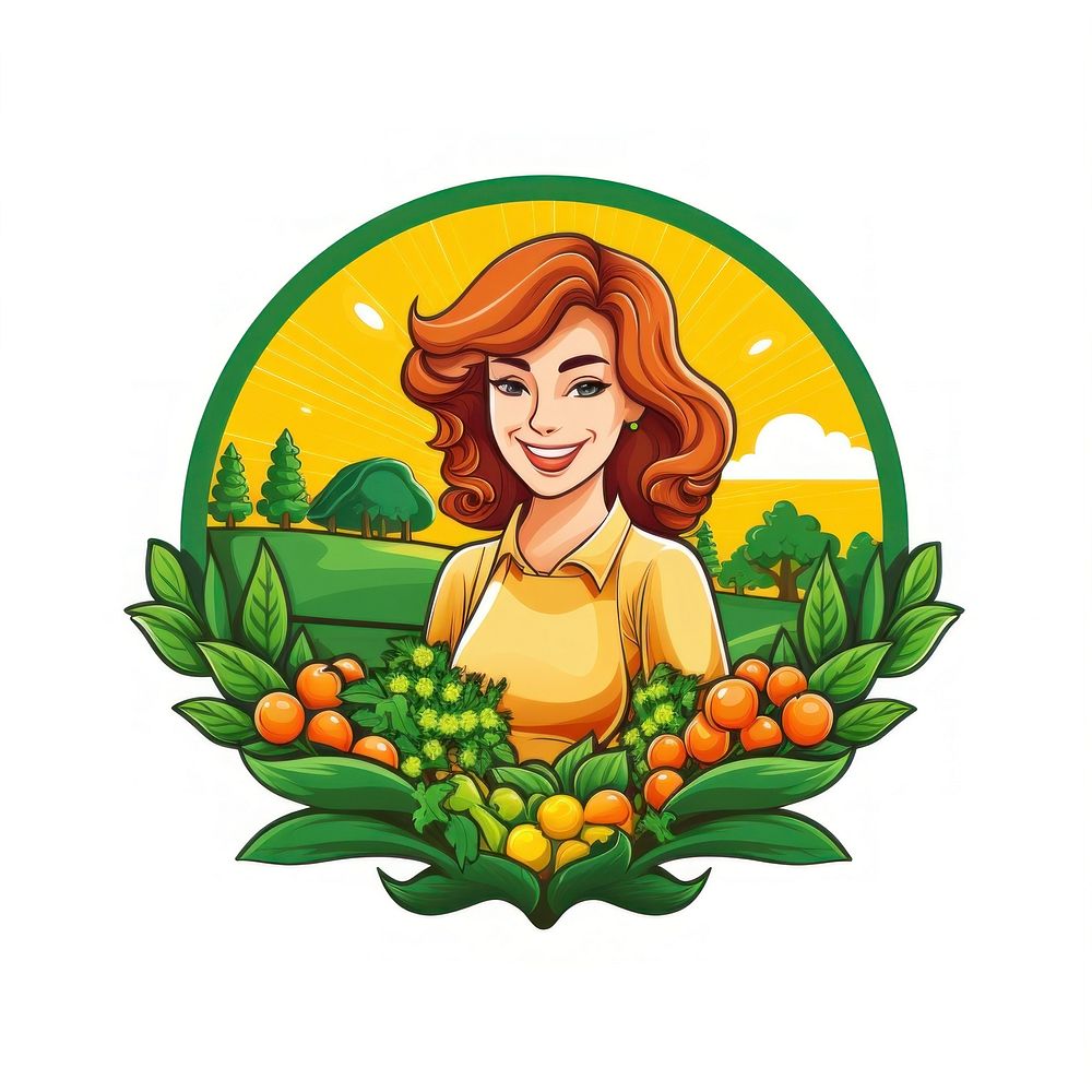 Mother gardener fruit plant food. AI generated Image by rawpixel.