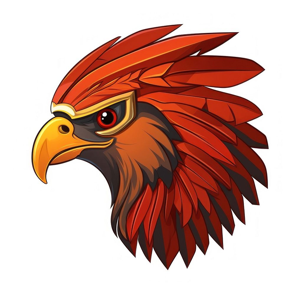Hawk bird beak cockerel. AI generated Image by rawpixel.