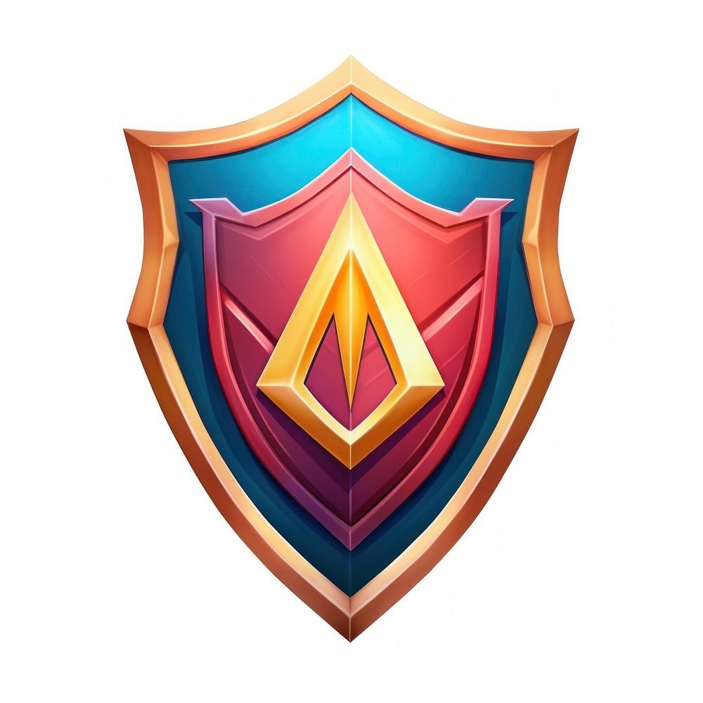 Shield logo furniture insignia. AI generated Image by rawpixel.