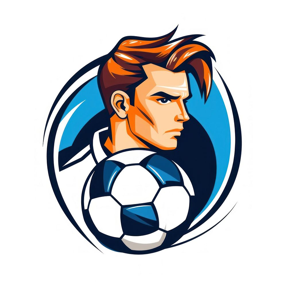 Soccer logo football sports. AI generated Image by rawpixel.