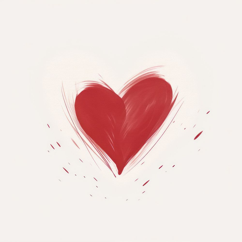Heart backgrounds drawing creativity. AI generated Image by rawpixel.