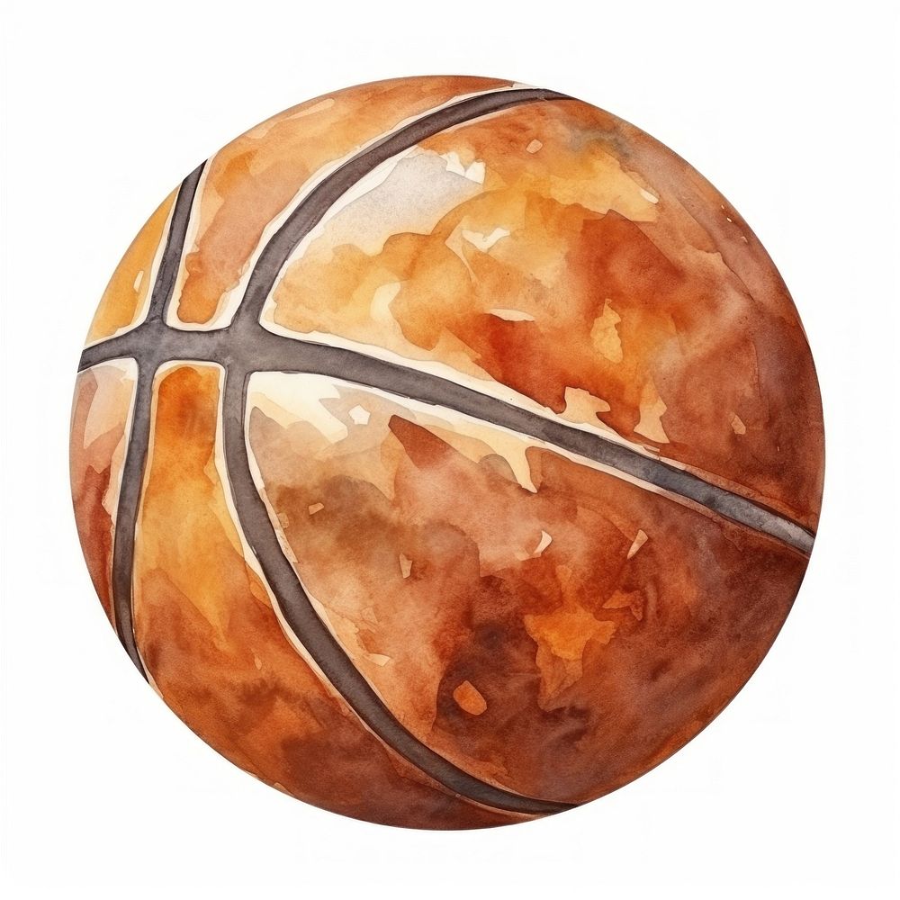 Basketball ball sphere sports shape. AI generated Image by rawpixel.