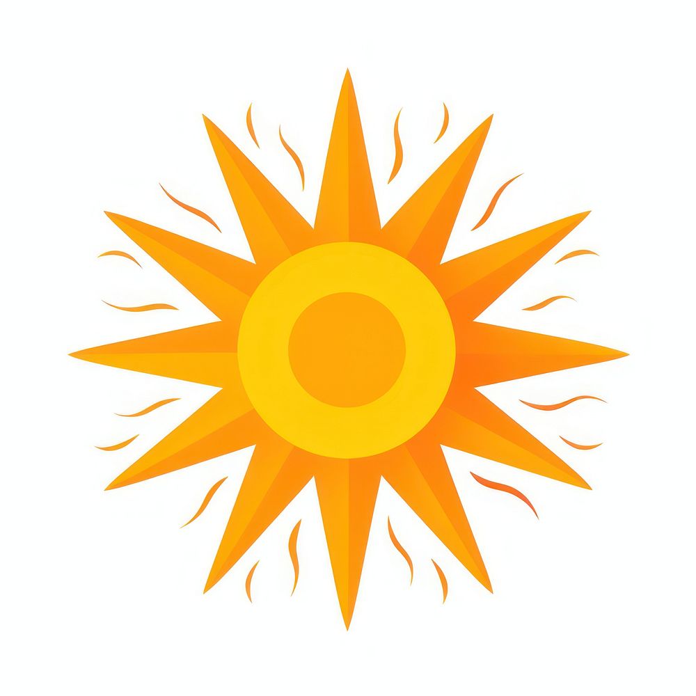 Sun outdoors symbol shape. AI generated Image by rawpixel.